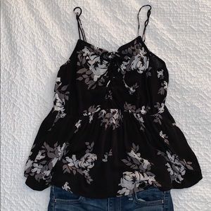 LA Hearts flowy top